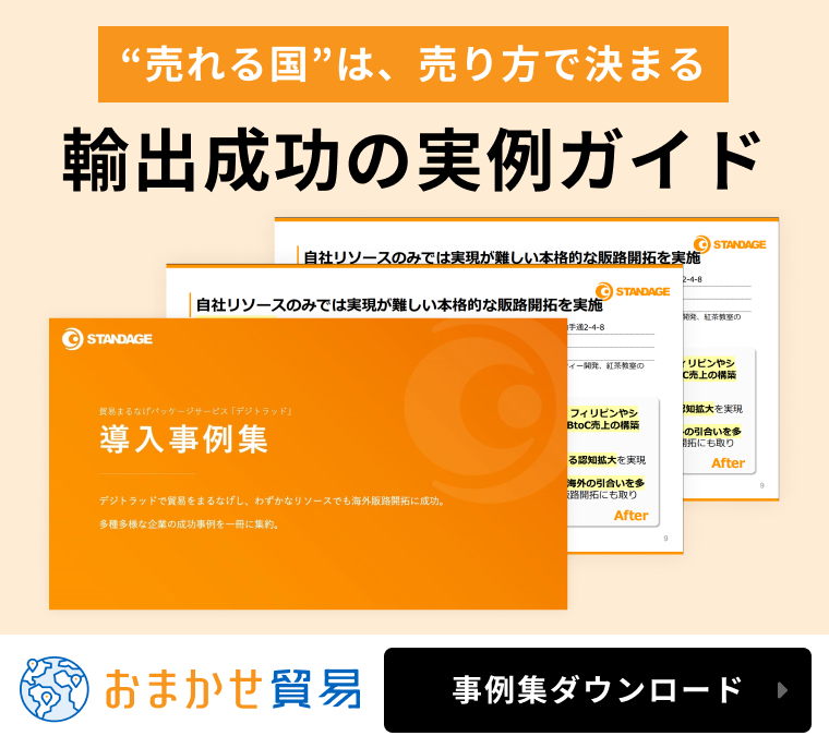 貿易 導入事例集