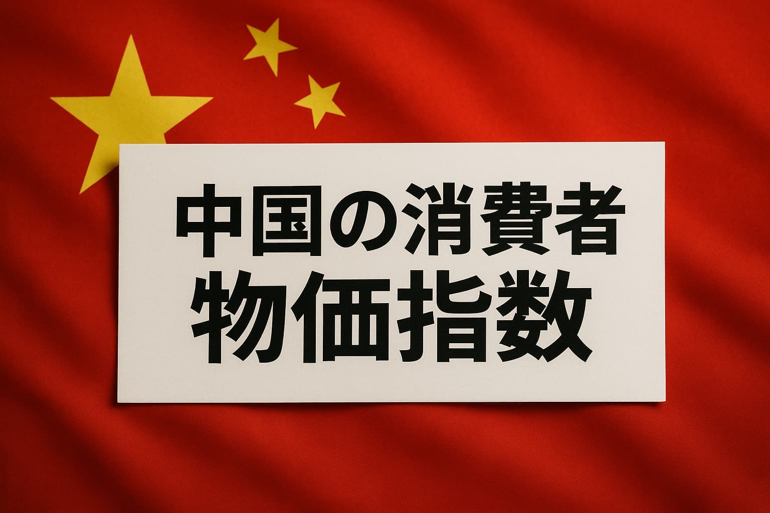 中国の消費者物価指数に注目！回復の兆しと見えないリスク | 貿易ドットコム